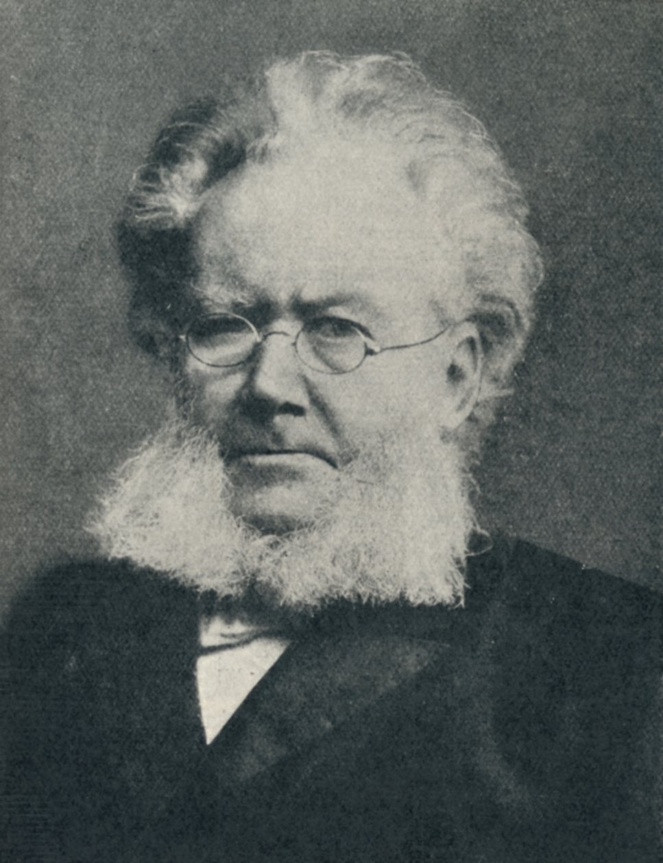Henrik Ibsen - Menestyksensä kukoistusaikana, c1897, c1925 tekijältä Unbekannt