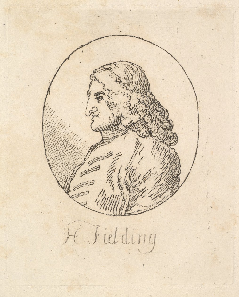 Henry Fielding, ca. 1835. finlandès tekijältä Unbekannt