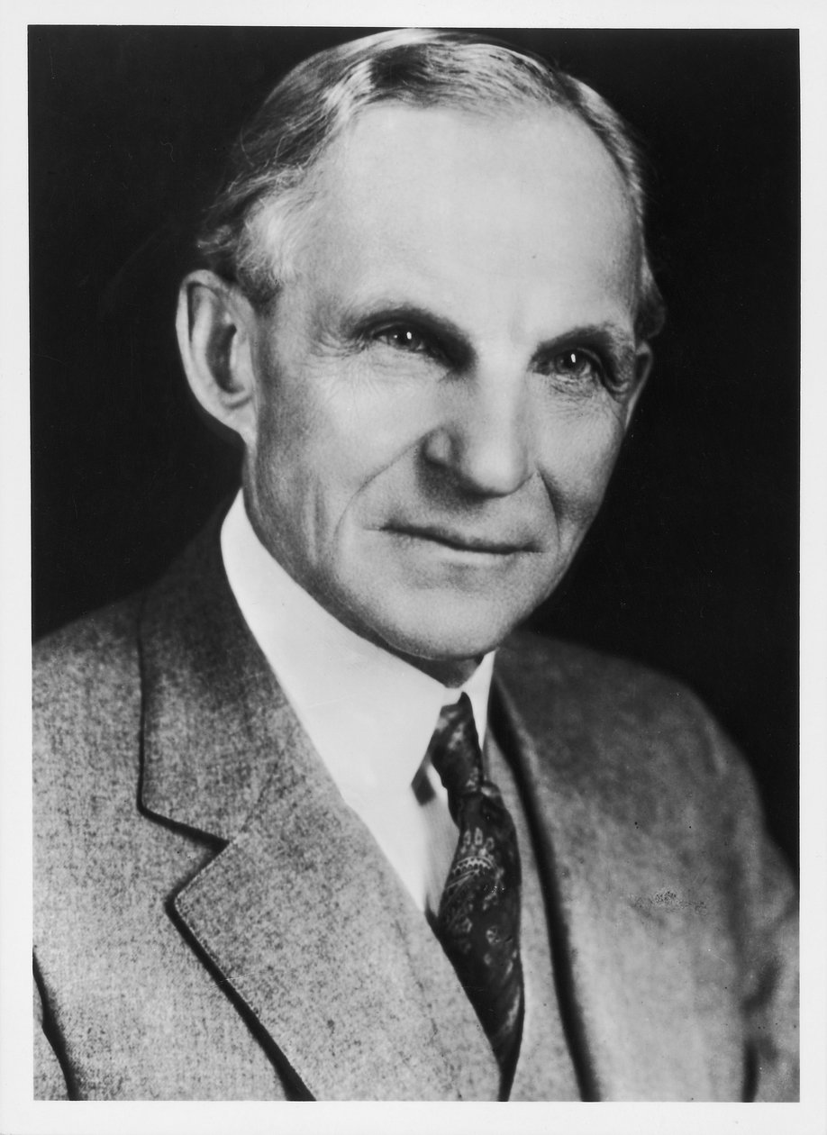 Henry Ford, yhdysvaltalainen autoinsinööri ja valmistaja, 1908 tekijältä Unbekannt