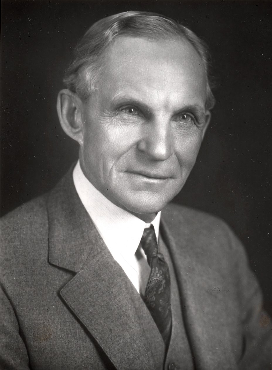 Henry Ford, amerikkalainen insinööri ja autonvalmistaja, c1910-c1930 tekijältä Unbekannt