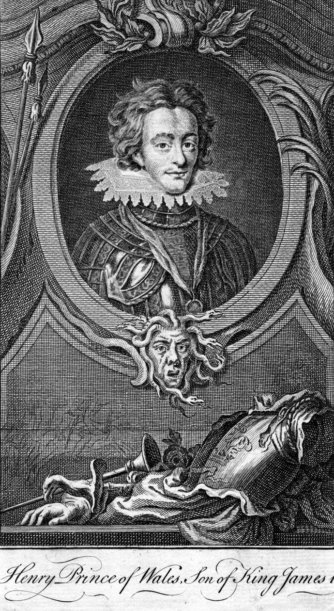 Henry Frederick Stuart, Walesin prinssi, 1594-1612 tekijältä Unbekannt