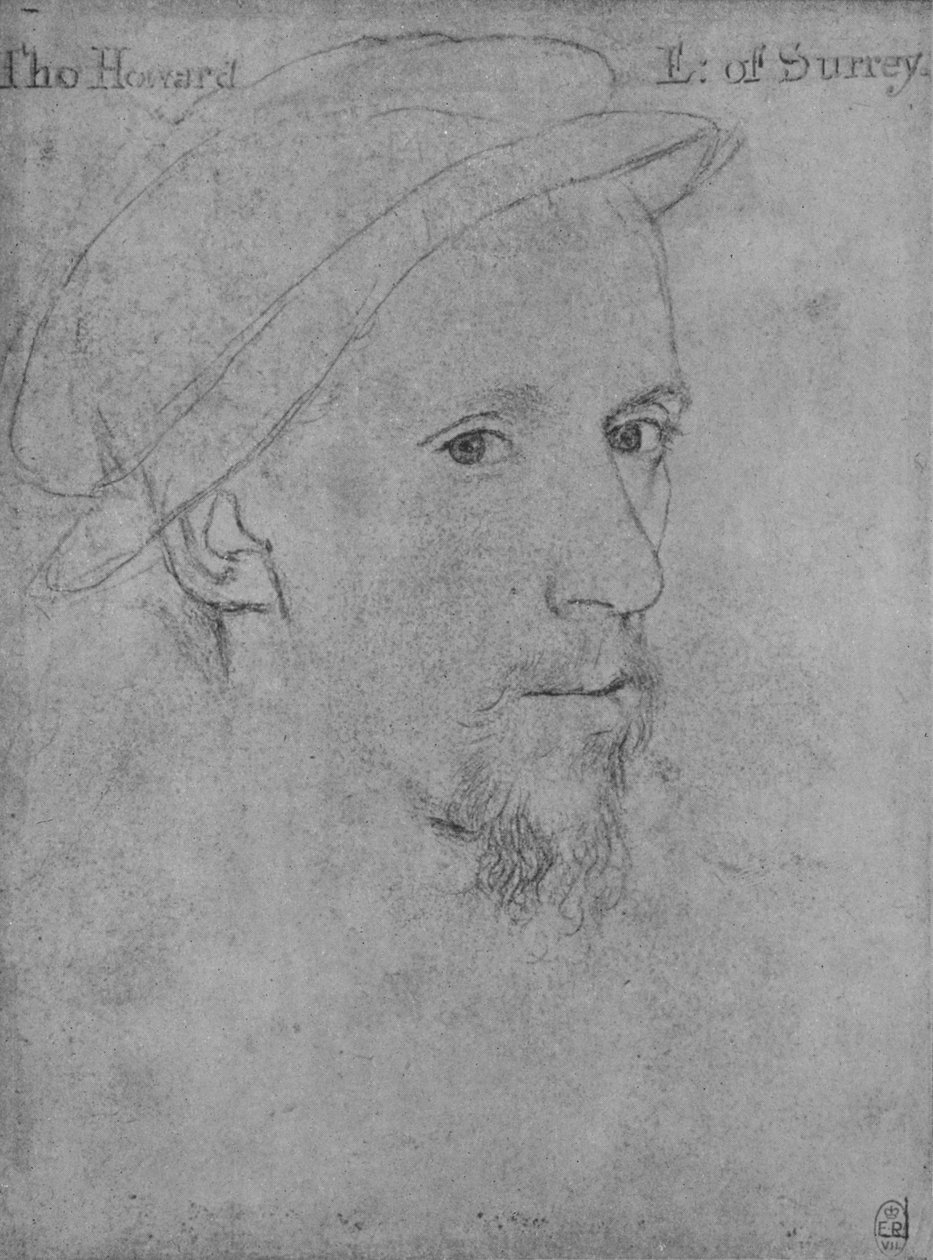 Henry Howard, Surreyn jaarli, ei Holbein, 1500-luku 1945 tekijältä Unbekannt