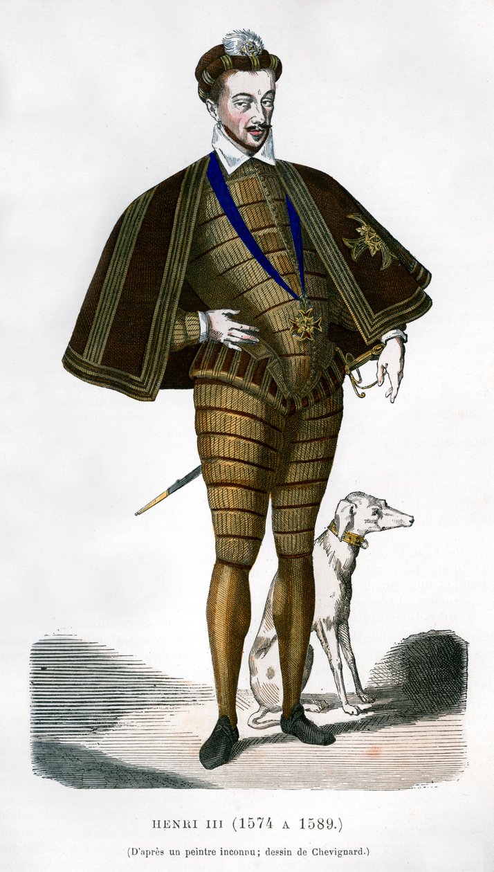 Henrik III, Ranskan kuningas, 1500-luku 1882-1884 tekijältä Unbekannt