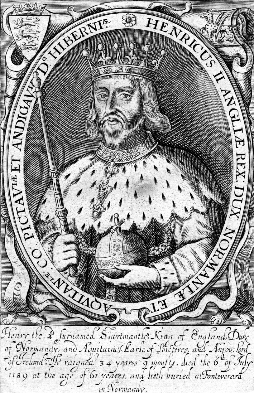 Henrik II, Englannin kuningas tekijältä Unbekannt