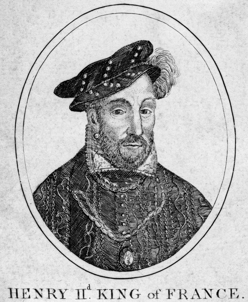 Henrik II, Ranskan kuningas tekijältä Unbekannt