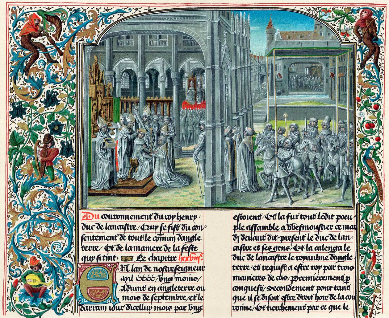 Henrik IV 1367-1413, Englannin ensimmäinen Lancasterian kuningas, 1399 tekijältä Unbekannt