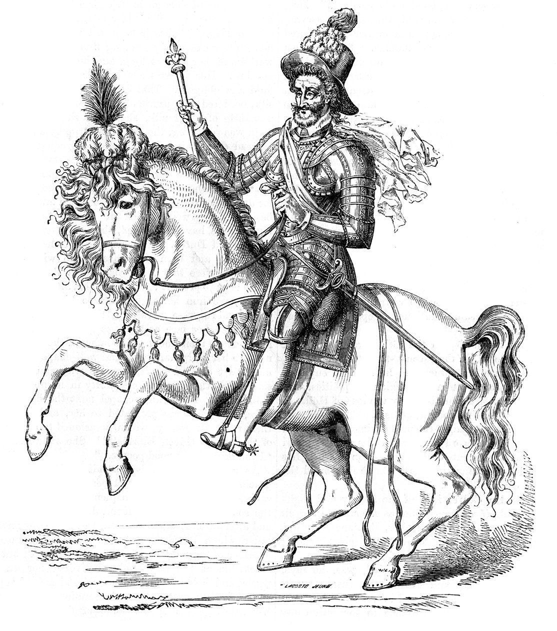 Henrik IV, Ranskan kuningas tekijältä Unbekannt