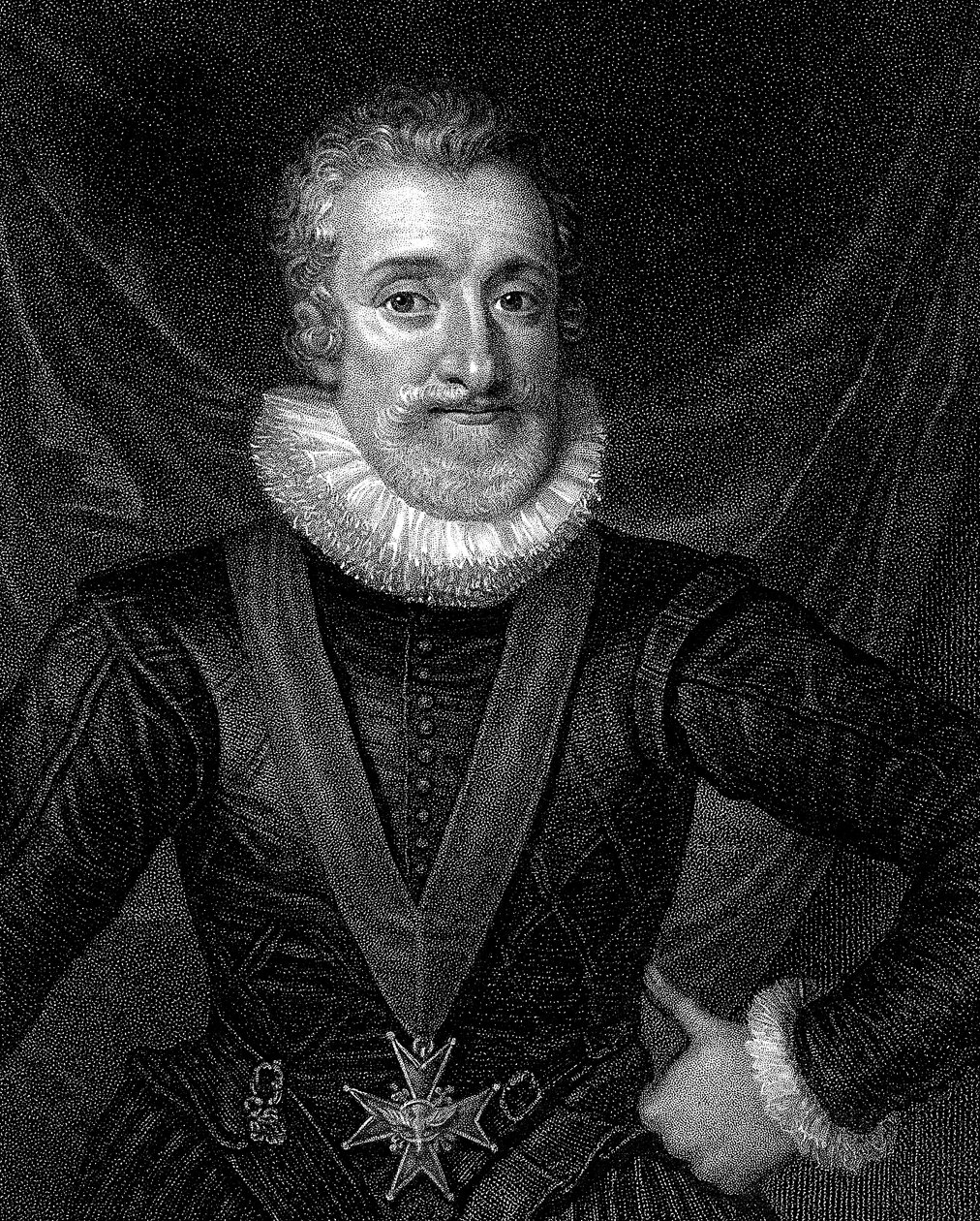 Henry IV, ensimmäinen Ranskan Bourbon-kuningas, vuodelta 1830 tekijältä Unbekannt