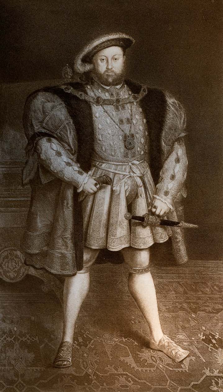Henrik VIII, c1535, 1902 tekijältä Unbekannt