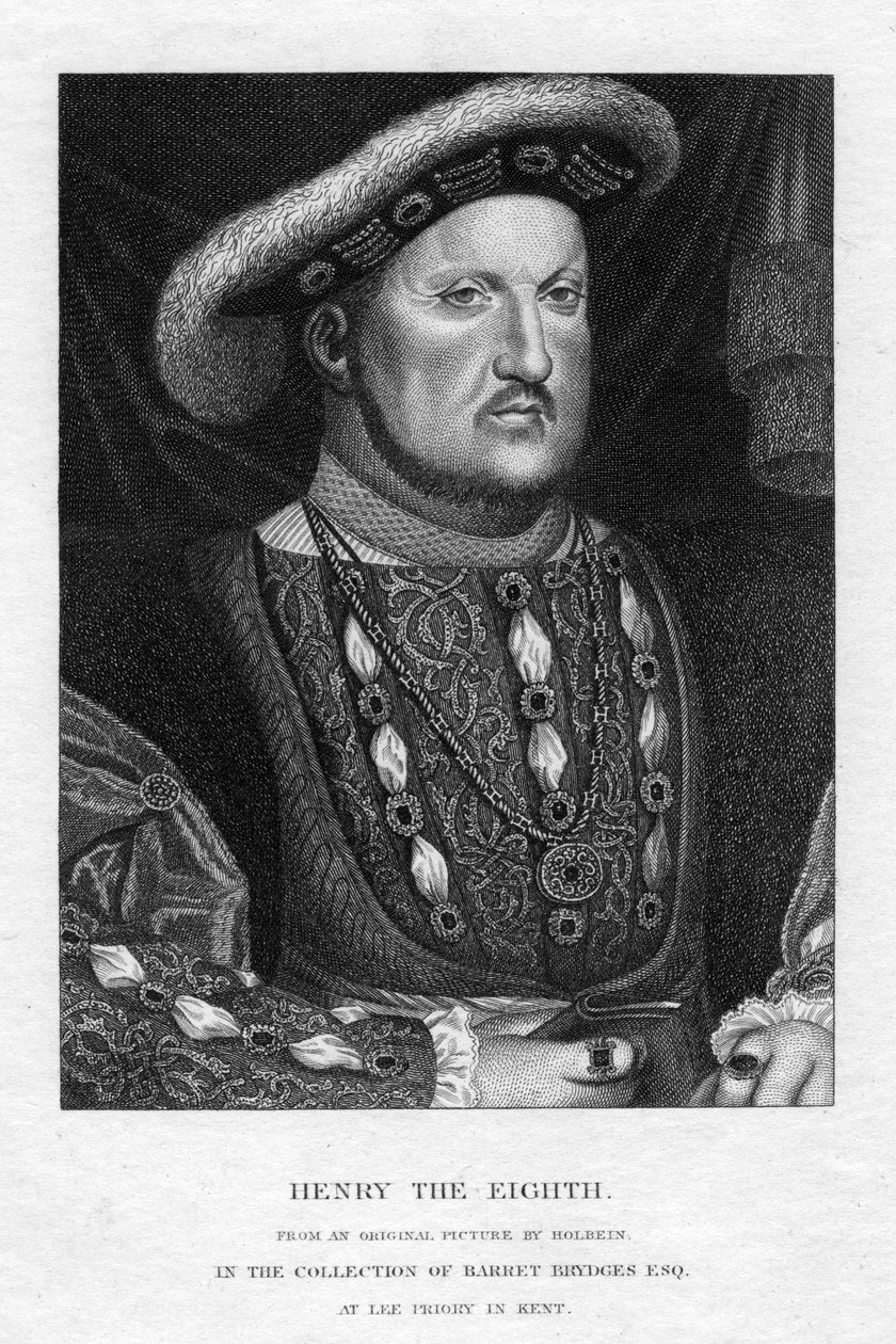 Henrik VIII Englannista, 1491-1547 tekijältä Unbekannt