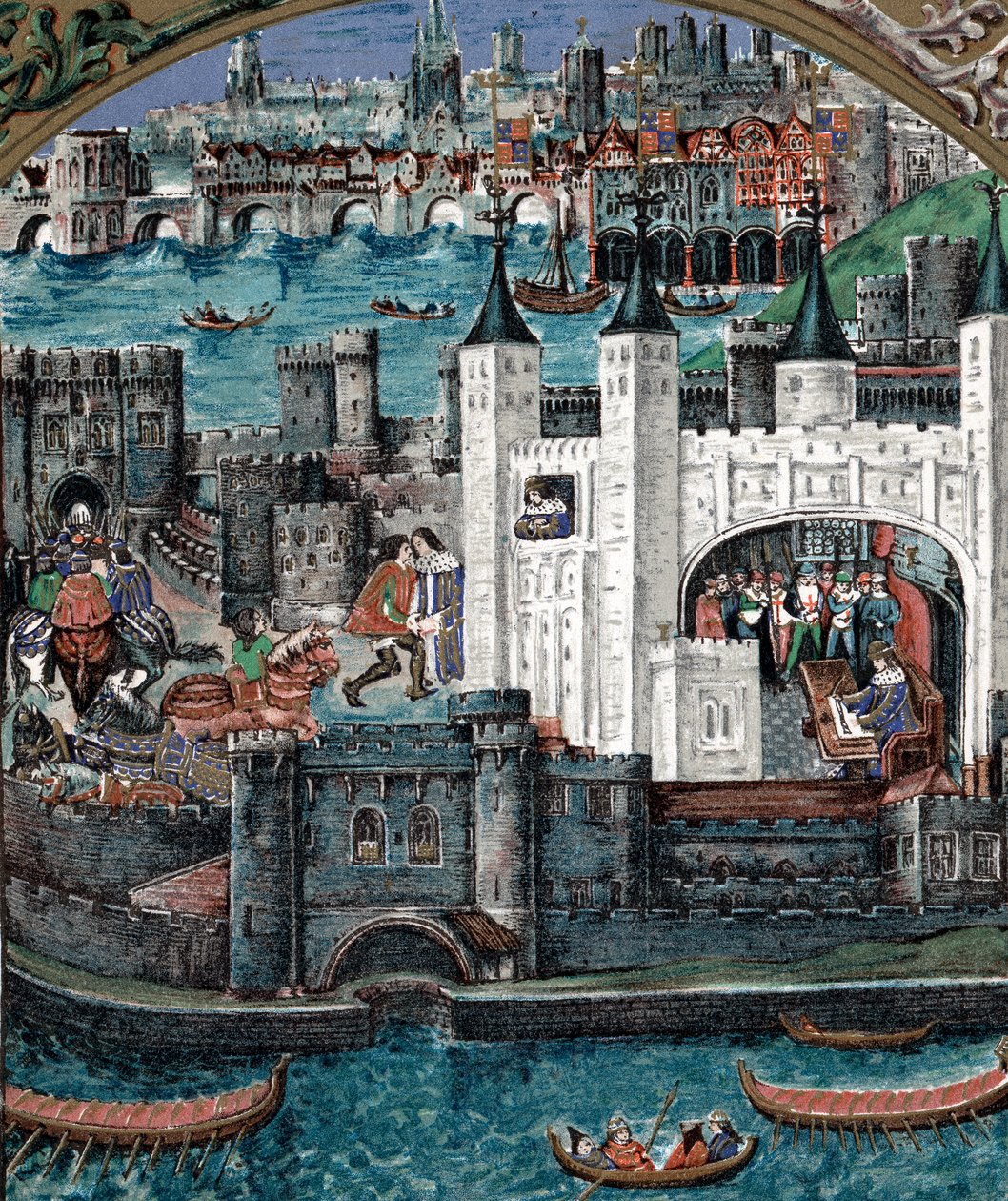Henry VII Lontoon Towerissa, 1485-1509 tekijältä Unbekannt