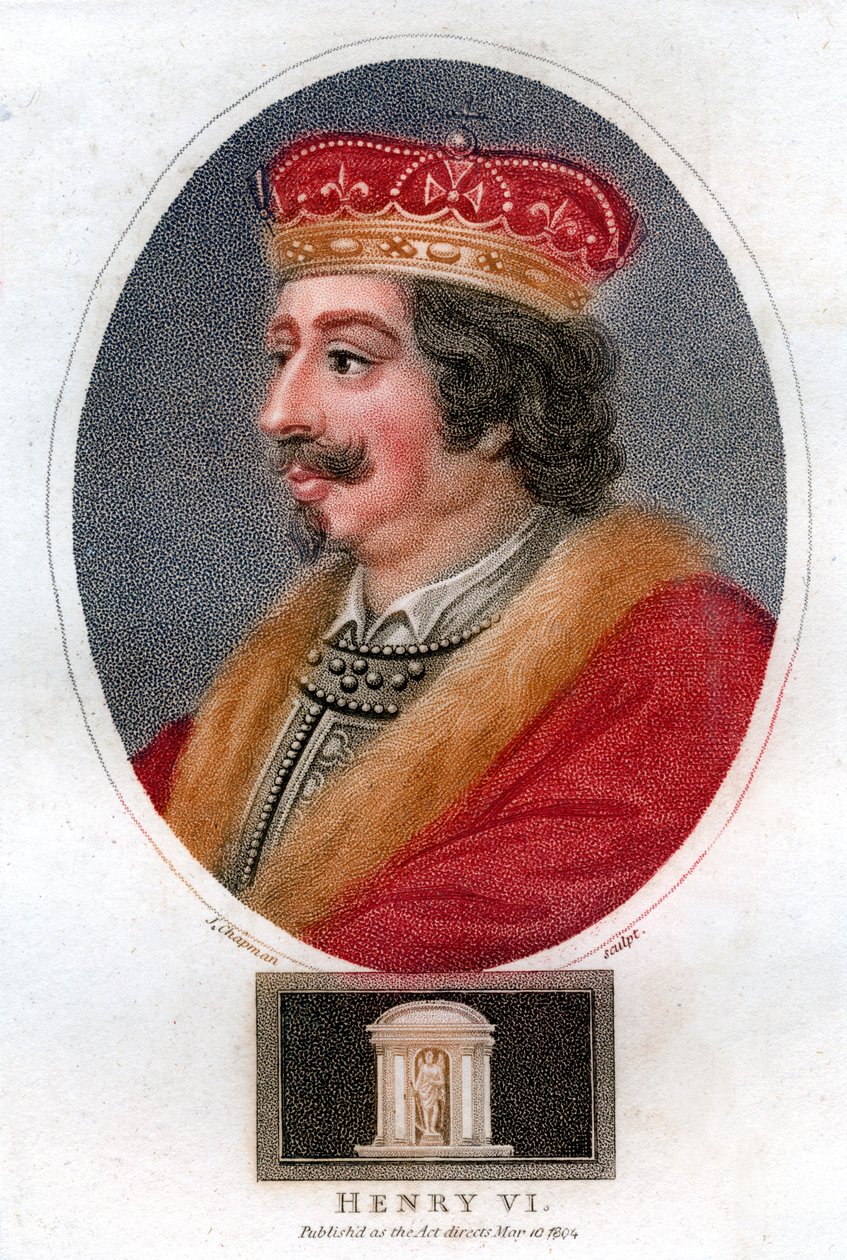 Henrik VI, 1804 tekijältä Unbekannt