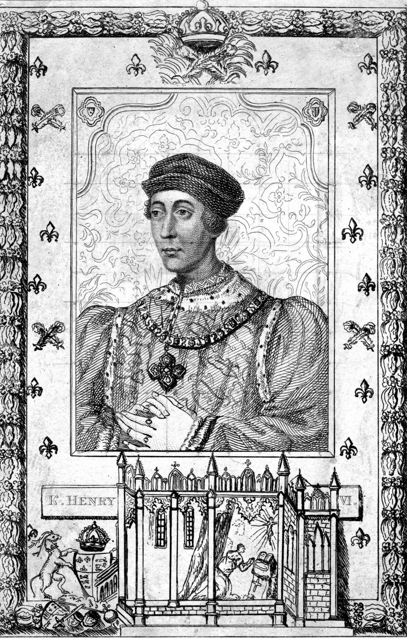 Henrik VI Englannista, 1421-1471 tekijältä Unbekannt