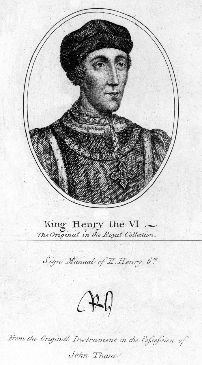 Henrik VI Englannista, 1421-1471 tekijältä Unbekannt