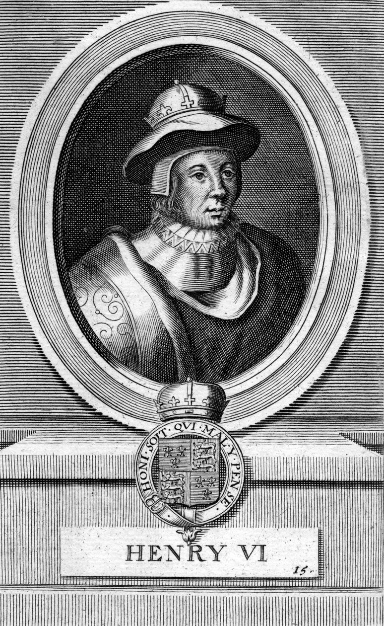 Henrik VI Englannista, 1421-1471 tekijältä Unbekannt
