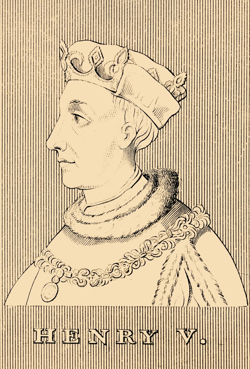 Henrik V, 1386-1422, 1830. tekijältä Unbekannt