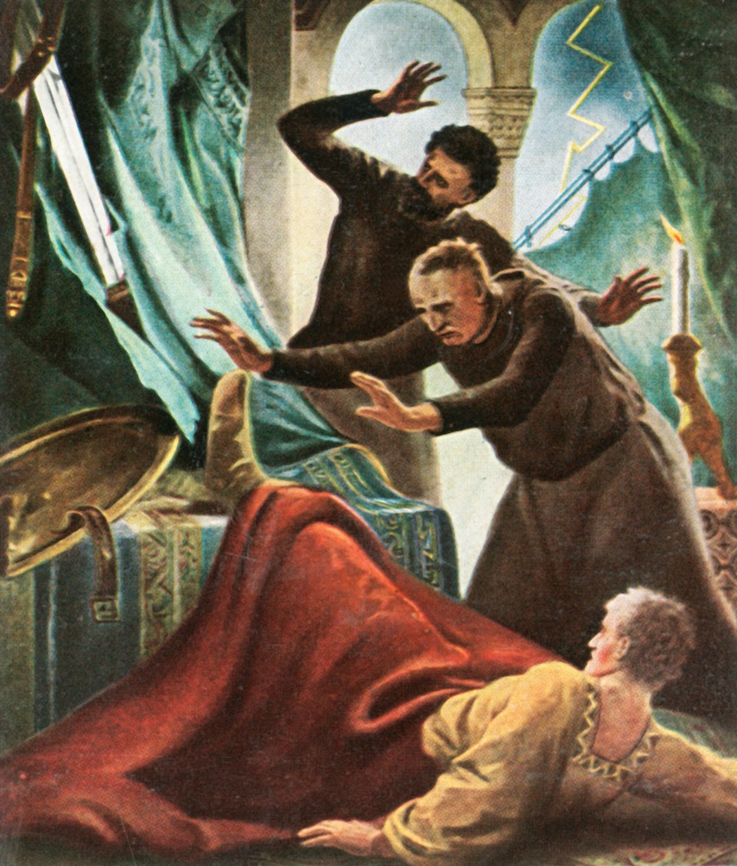 Henry V:n salama osuu keisarilliseen taloon Goslarissa vuonna 1936. tekijältä Unbekannt