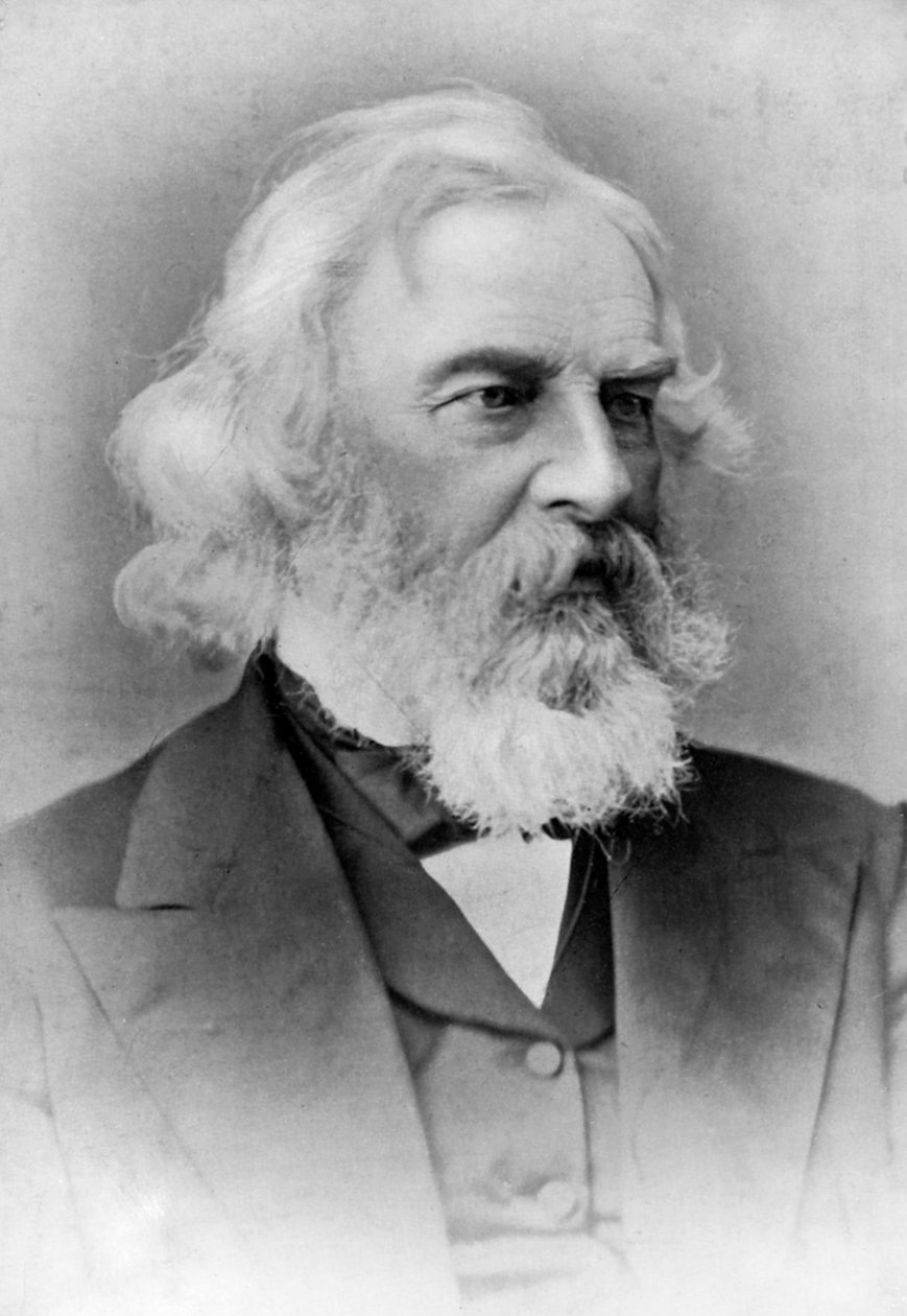Henry Wadsworth Longfellow, yhdysvaltalainen runoilija ja opettaja, 1800-luvun loppu tekijältä Unbekannt
