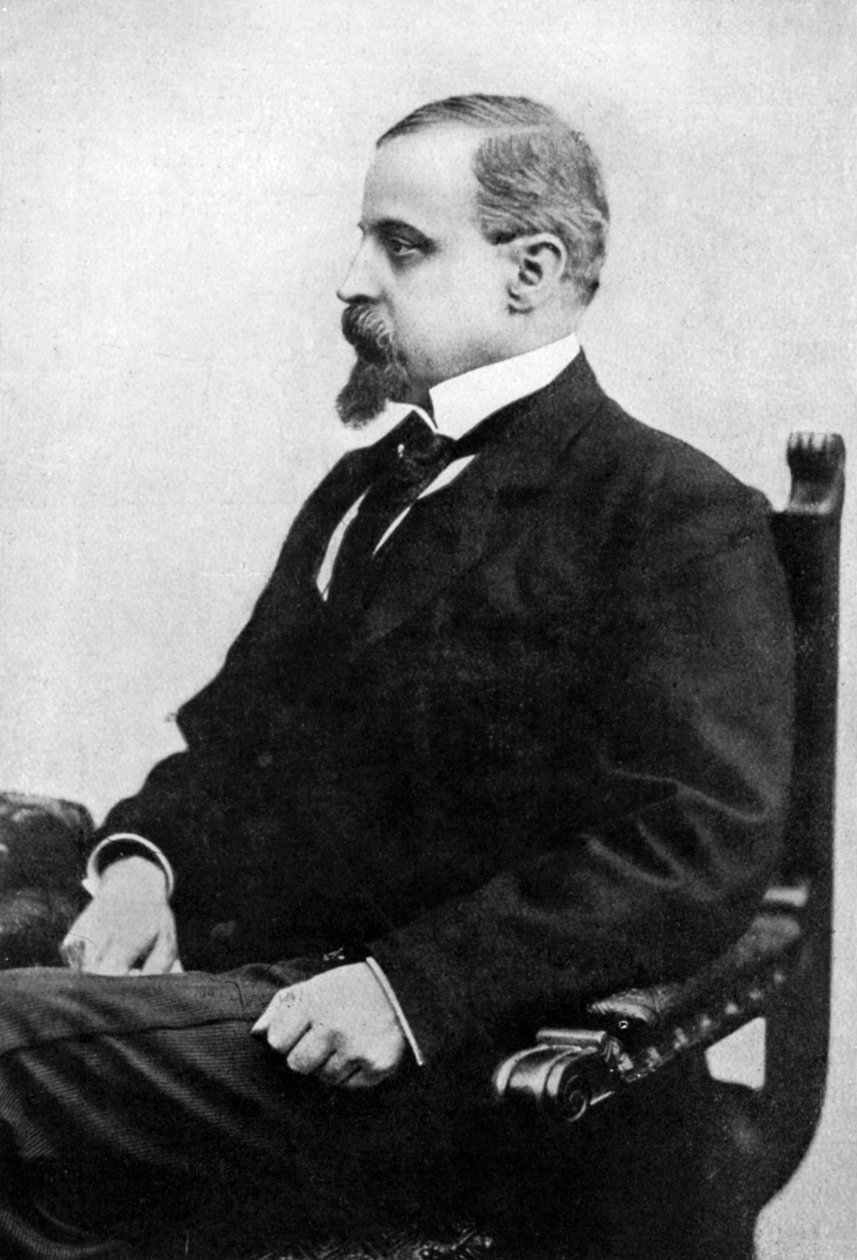 Henryk Sienkiewicz, puolalainen kirjailija ja publicisti, 1800-luvun loppu, n. 1920 tekijältä Unbekannt