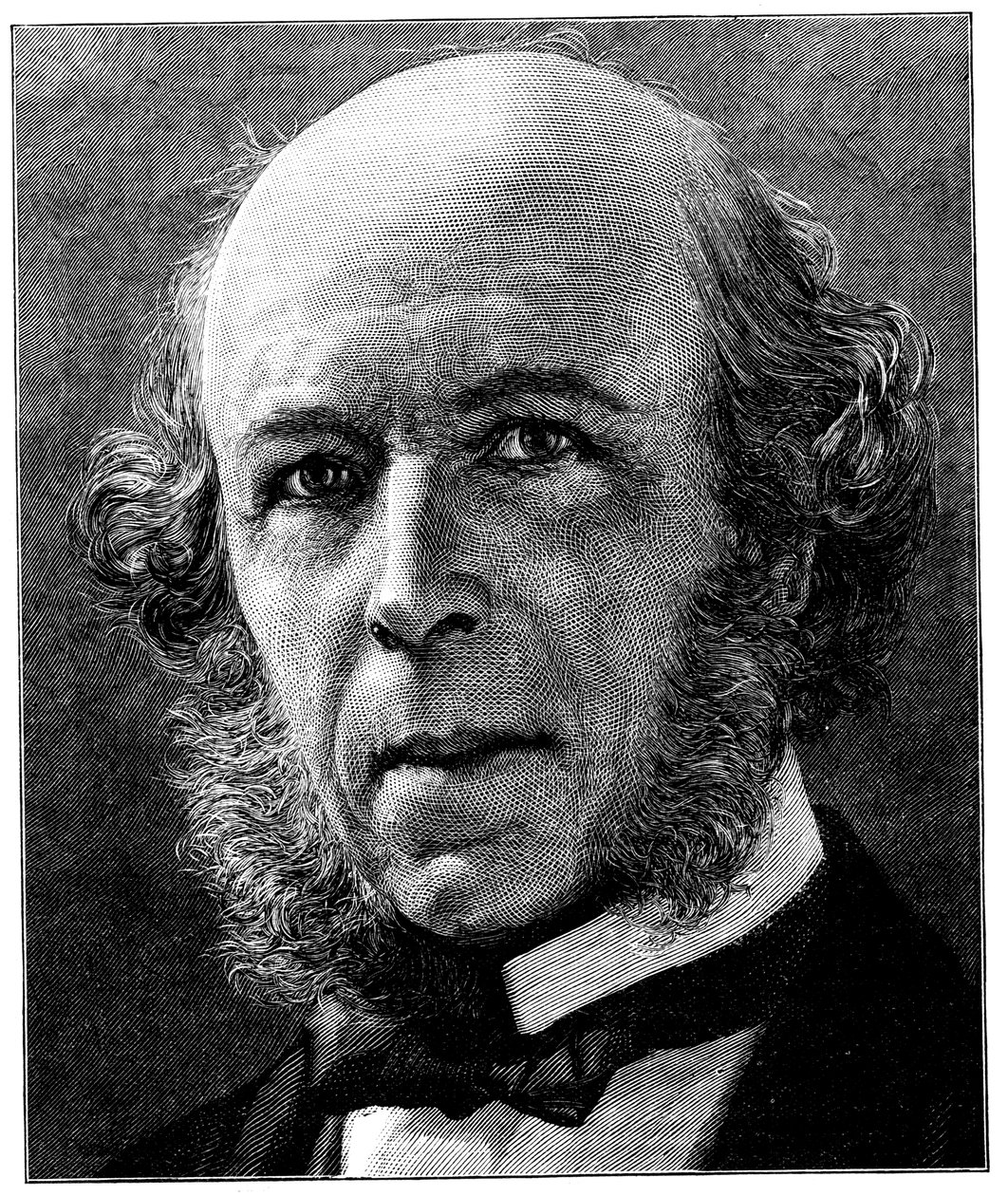Herbert Spencer, englantilainen filosofi ja sosiologi, 1897 tekijältä Unbekannt