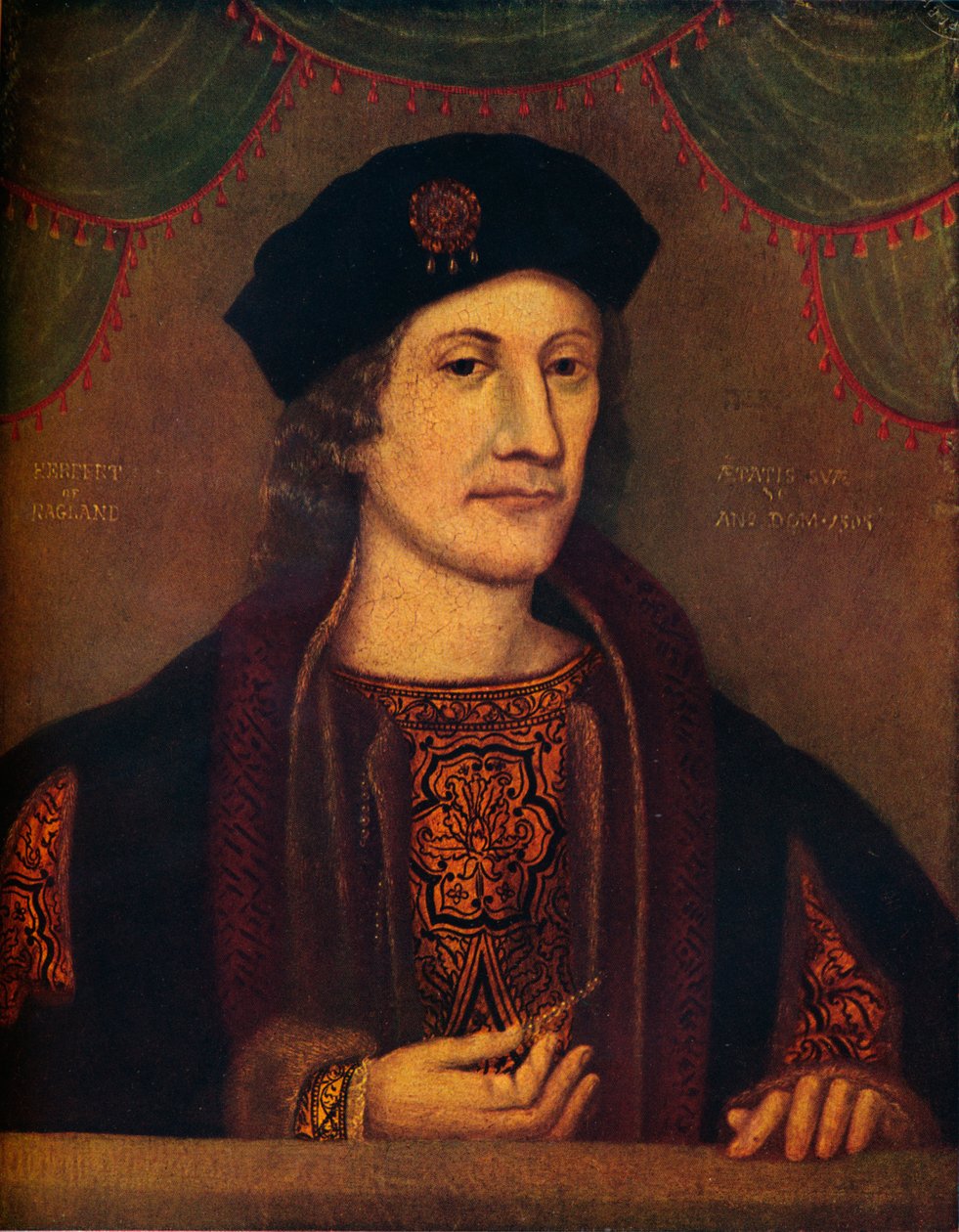 Herbert of Raglan Charles Somerset, paroni, c1480-1500, 1911 tekijältä Unbekannt