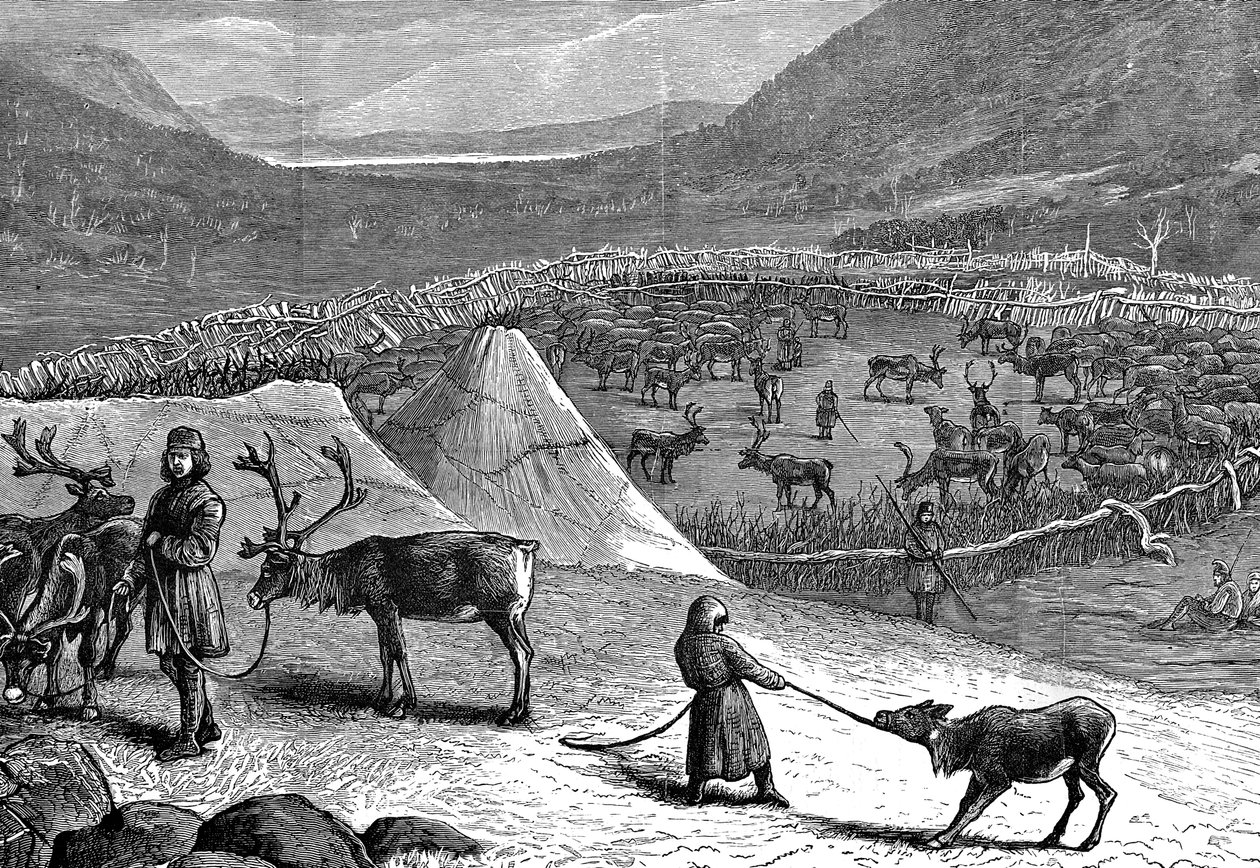 Porolauma, Lappi, 1882 tekijältä Unbekannt