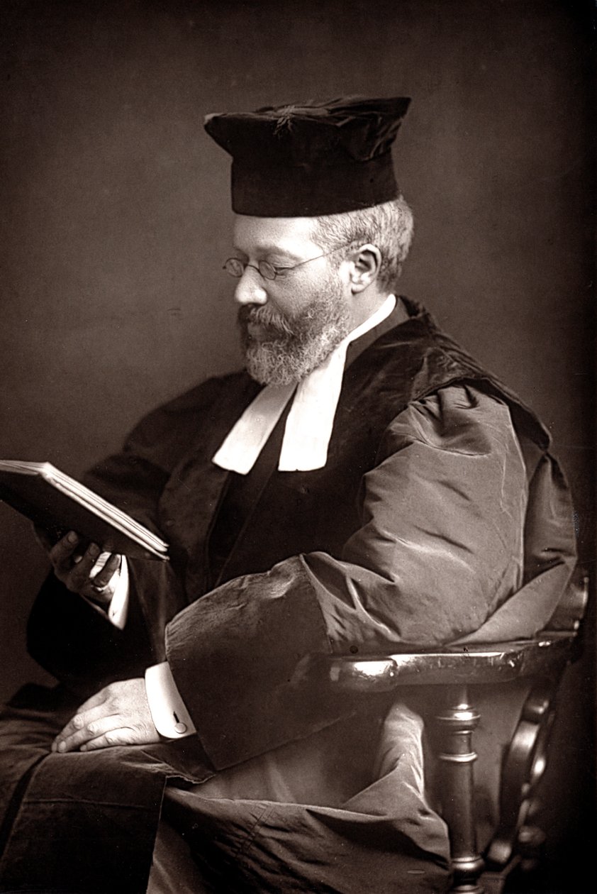 Hermann Adler 1839-1911, saksalaissyntyinen Brittiläisen imperiumin päärabbi, c1894 tekijältä Unbekannt