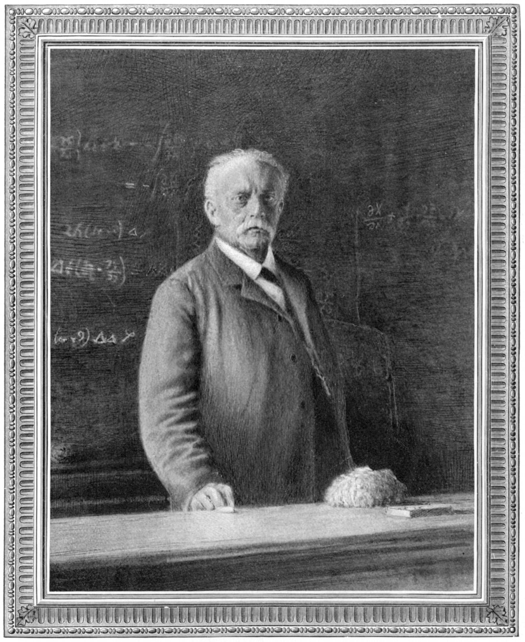 Hermann von Helmholtz 1821-1894, saksalainen fyysikko ja fysiologi, 1894 tekijältä Unbekannt