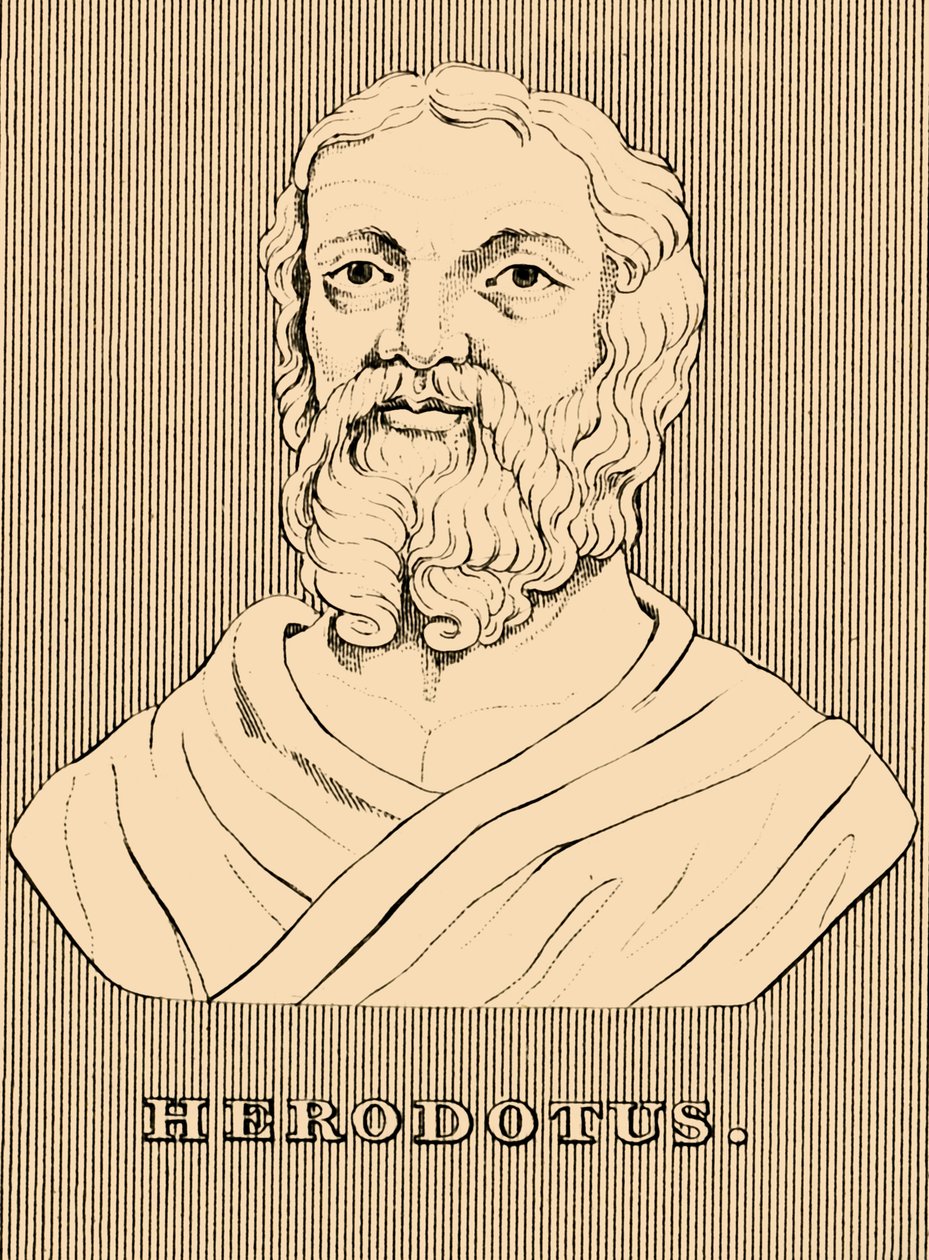Herodotos, 484–425 eKr., 1830. tekijältä Unbekannt