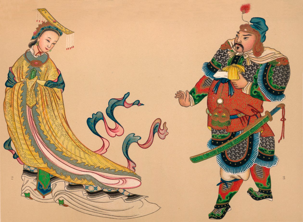 Kiinan historian sankarit ja sankarittaret, c1903, 1904 tekijältä Unbekannt