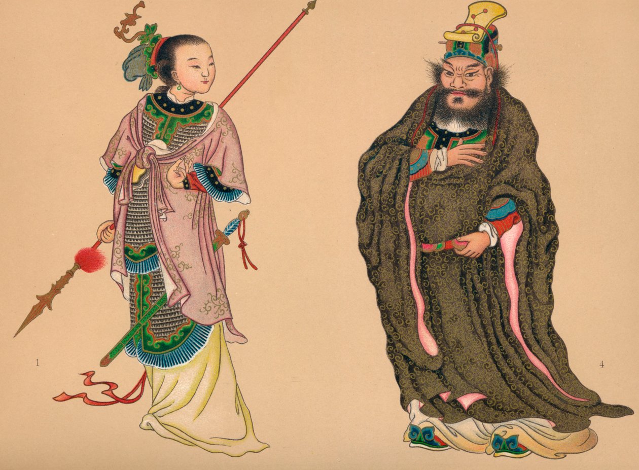Kiinan historian sankarit ja sankarittaret, c1903, 1904 tekijältä Unbekannt
