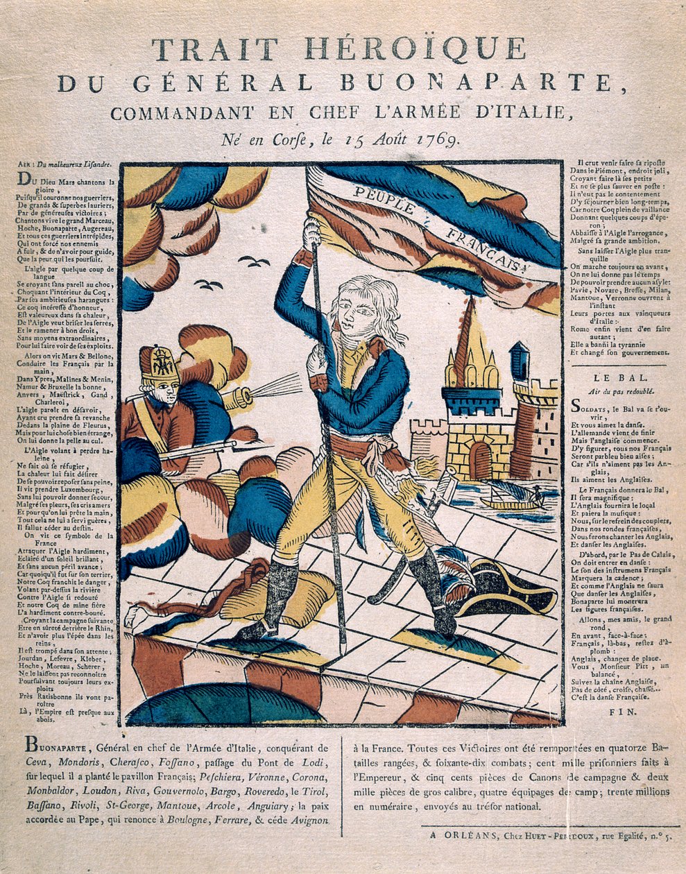 Sankarillinen kenraali Bonaparte, 1800-luku tekijältä Unbekannt