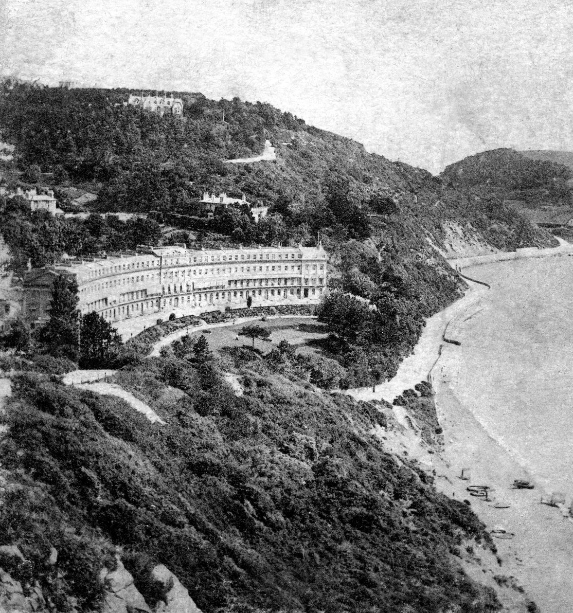 Hesketh Crescent, Torquay, Devon, 1900-luvun alku tekijältä Unbekannt