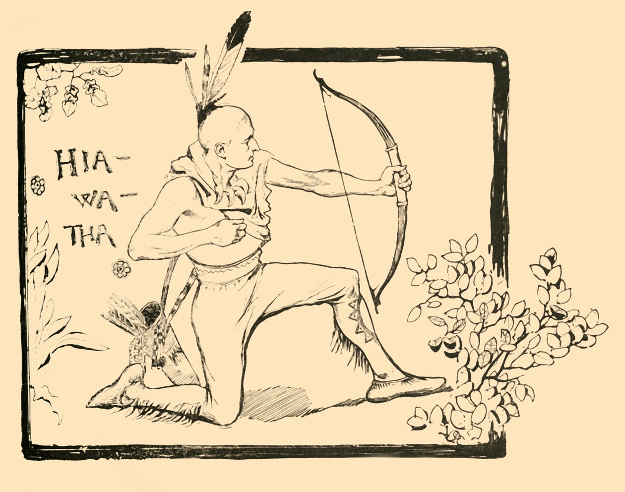 Hiawatha, 1882. tekijältä Unbekannt
