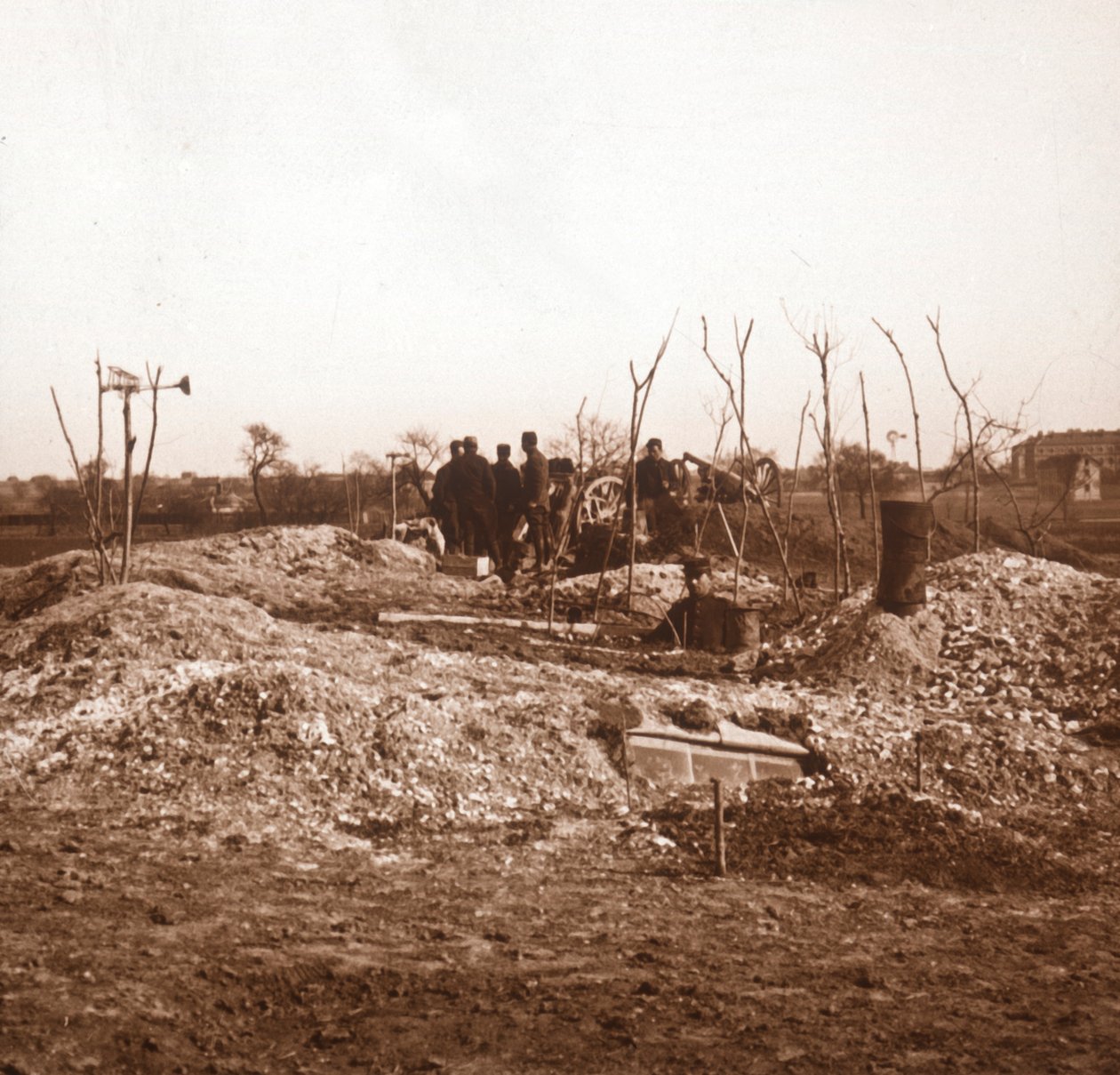 Piilotettu akku, c1914-c1918 tekijältä Unbekannt