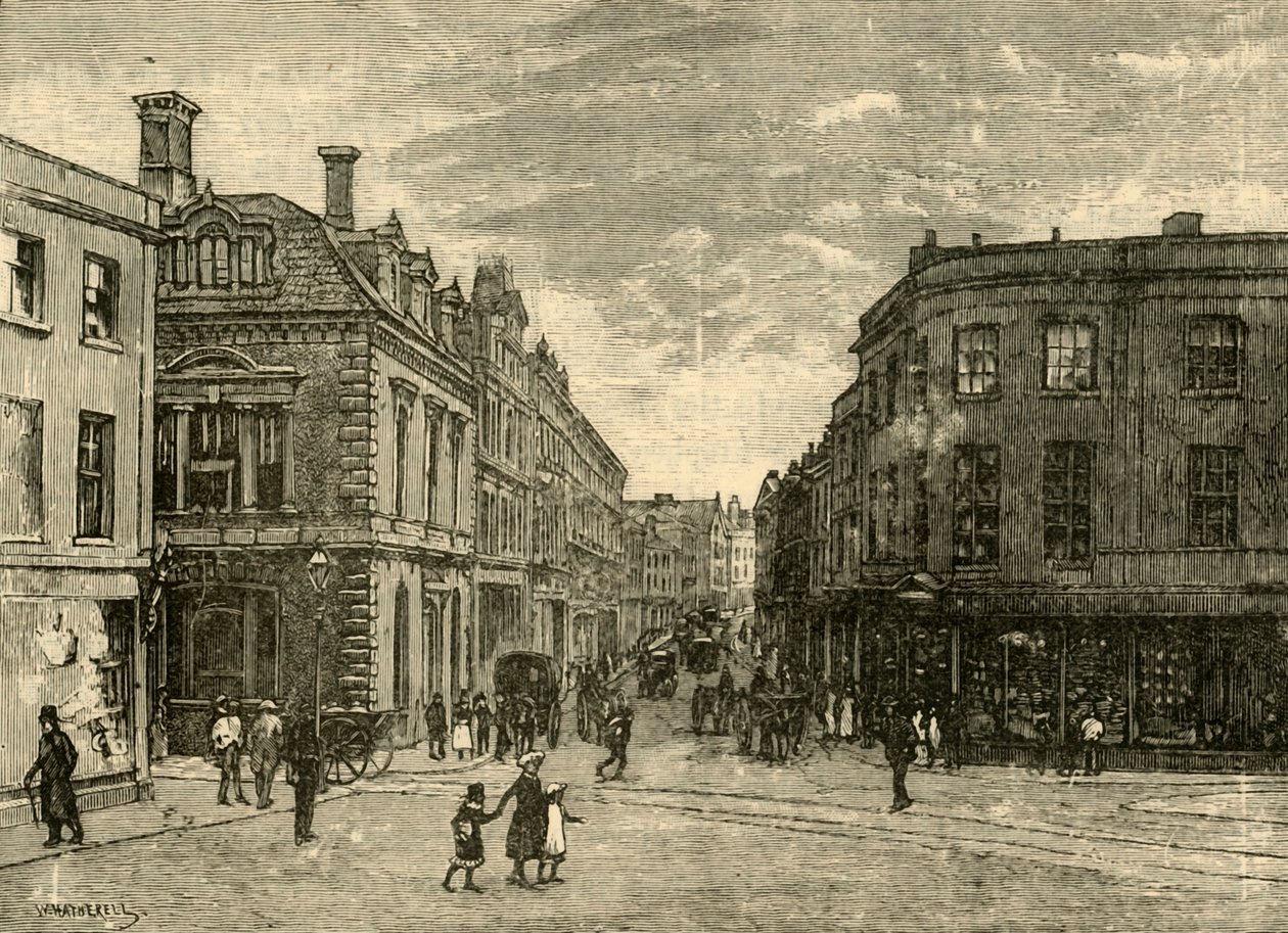 High Street, Newport, 1898. tekijältä Unbekannt