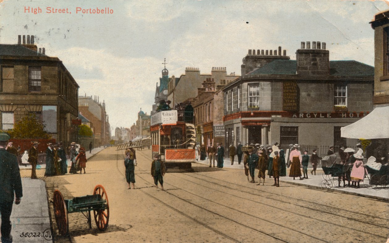 High Street, Portobello, 1913 tekijältä Unbekannt