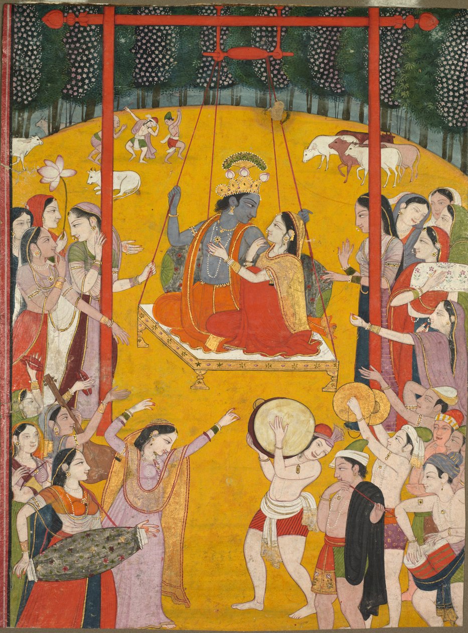 Hindola Raga, n. 1790-1800. tekijältä Unbekannt