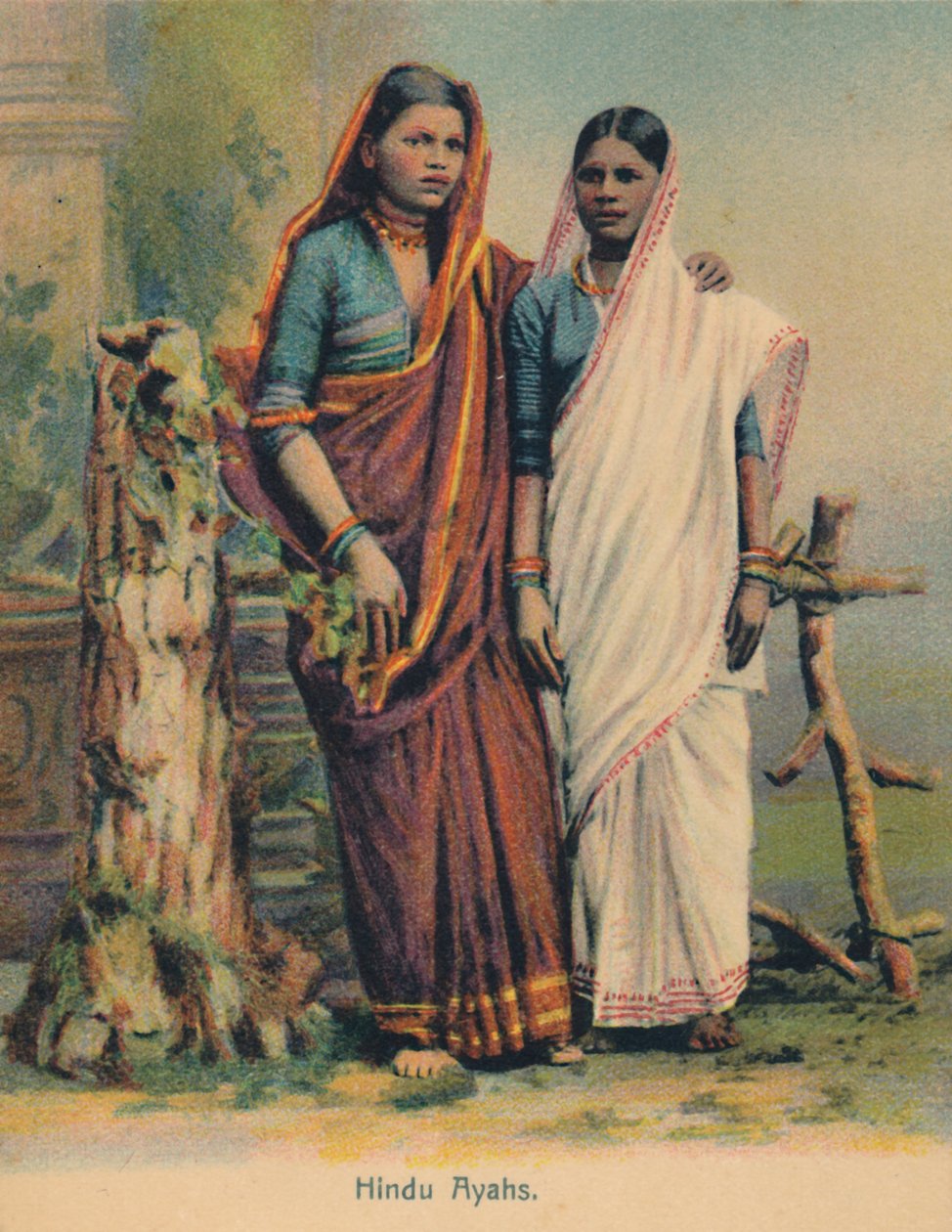 Hindu Ayahs, 1910. tekijältä Unbekannt