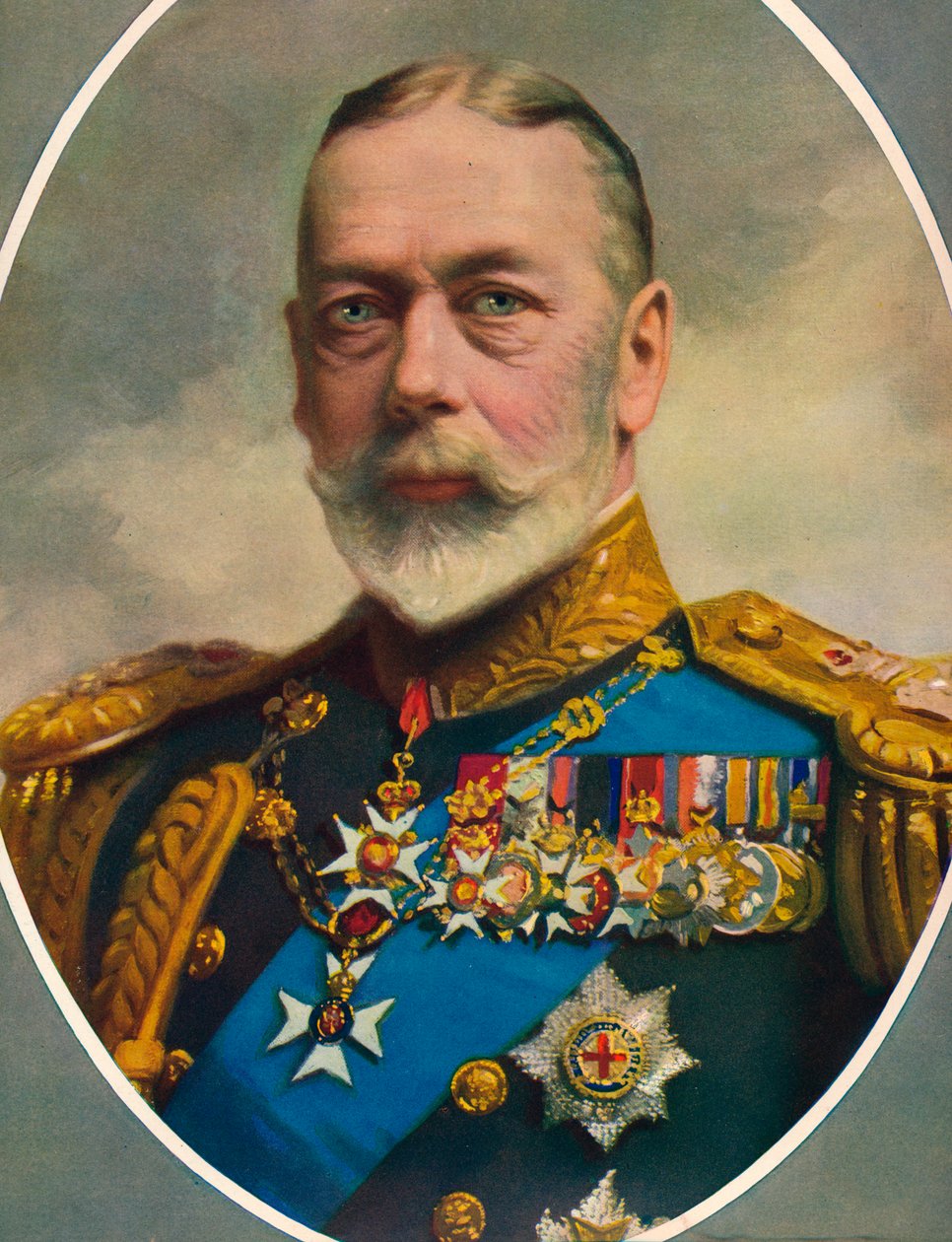 Hänen edesmennyt majesteettinsa kuningas George V, 1936 tekijältä Unbekannt