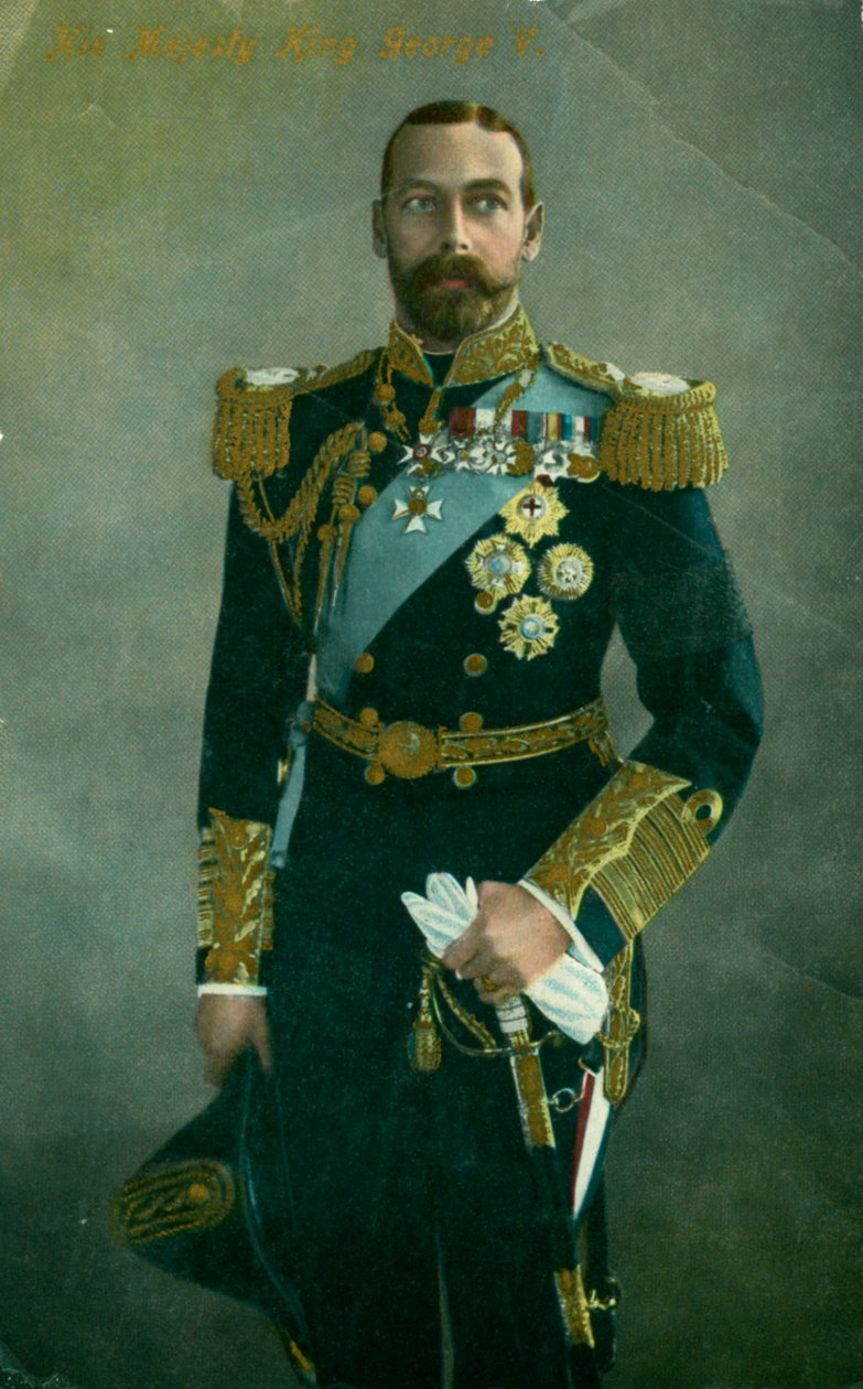 Hänen Majesteettinsa kuningas George V tekijältä Unbekannt