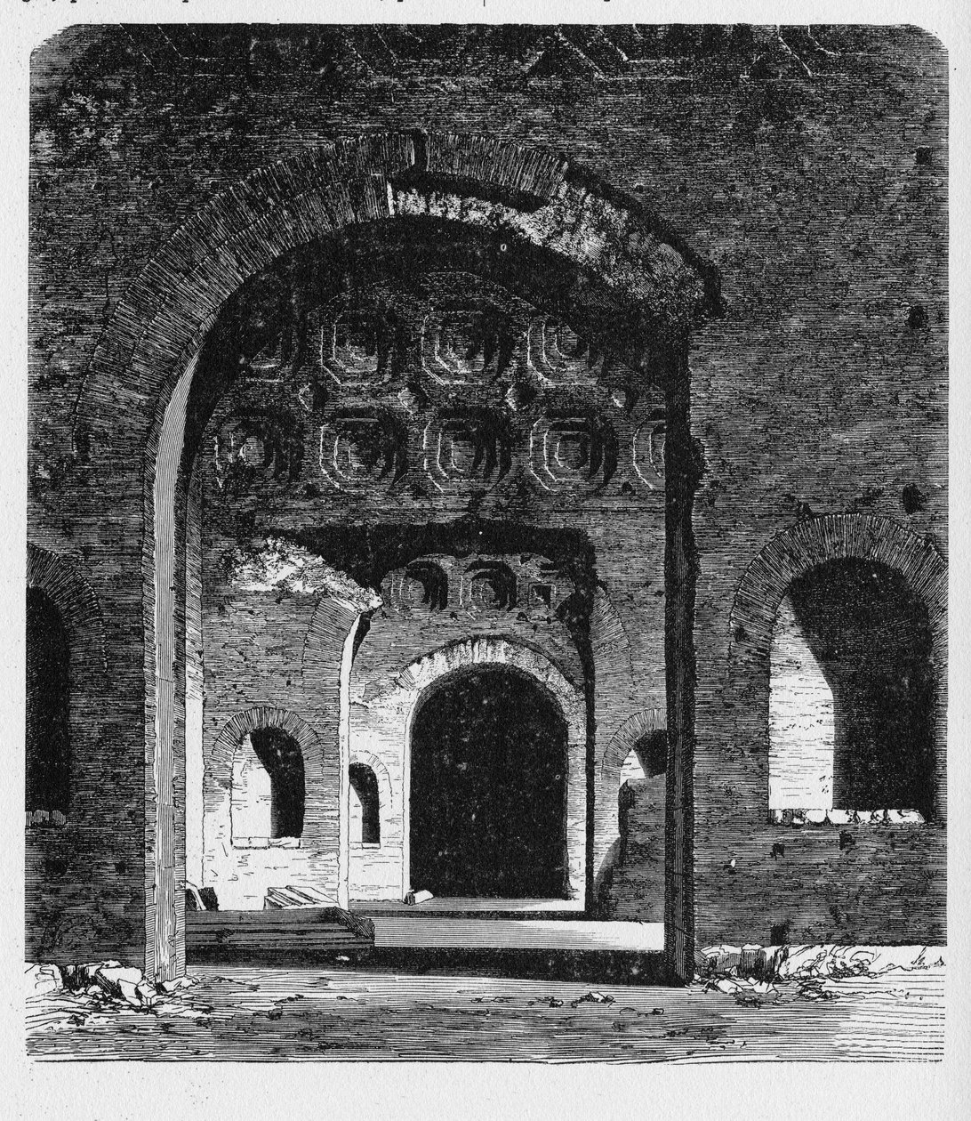 Muinaisen Rooman historia. Aula Palatina on roomalainen palatsin basilika, jonka rakensi keisari Konstantinus (306337 jKr) 400-luvun alussa. tekijältä Unbekannt