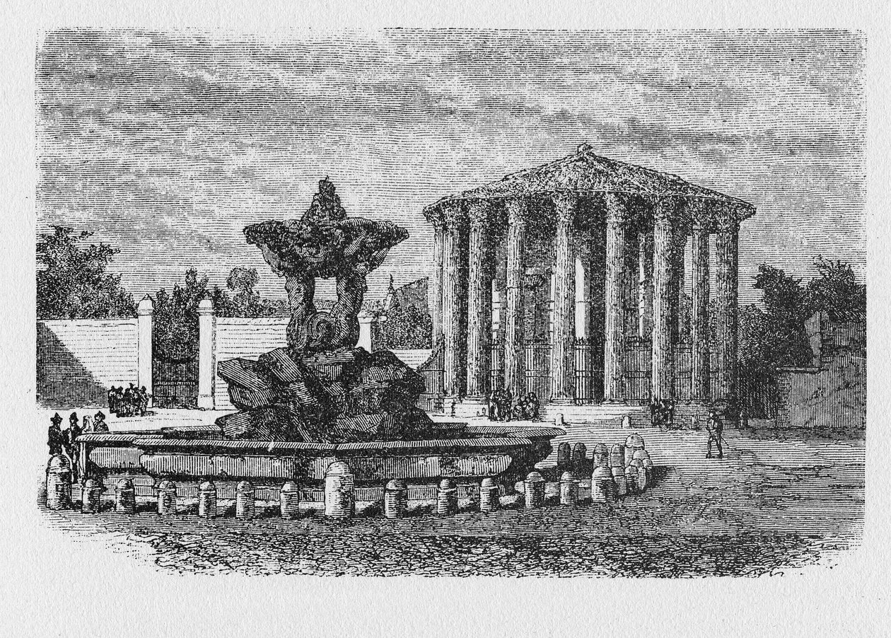 Muinaisen Rooman historia. Forum Boarium Forum Boarium oli antiikin Rooman karjan forum venalium. tekijältä Unbekannt
