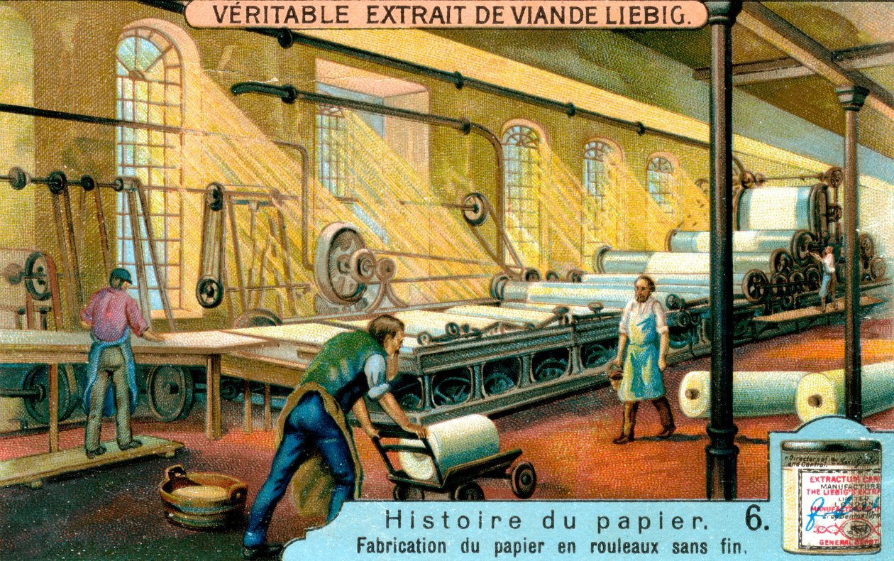 Paperin historia: 6, c1900 tekijältä Unbekannt