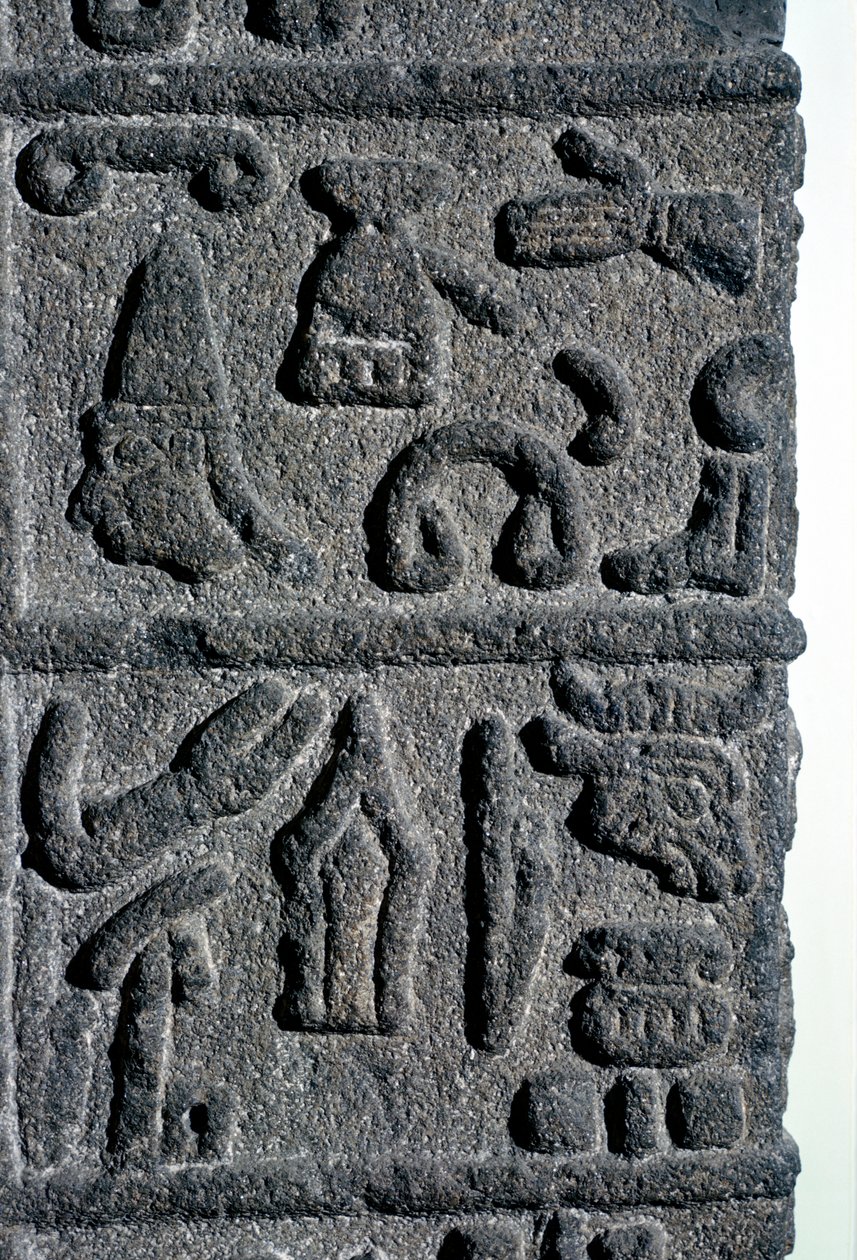 Heettiläiset hieroglyfit, 9. vuosisadalla eKr tekijältä Unbekannt