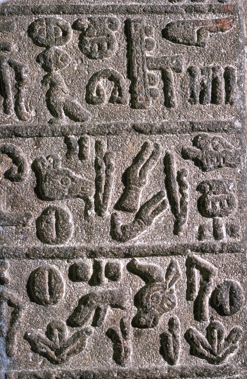 Heettiläiset hieroglyfit, 9. vuosisadalla eKr tekijältä Unbekannt