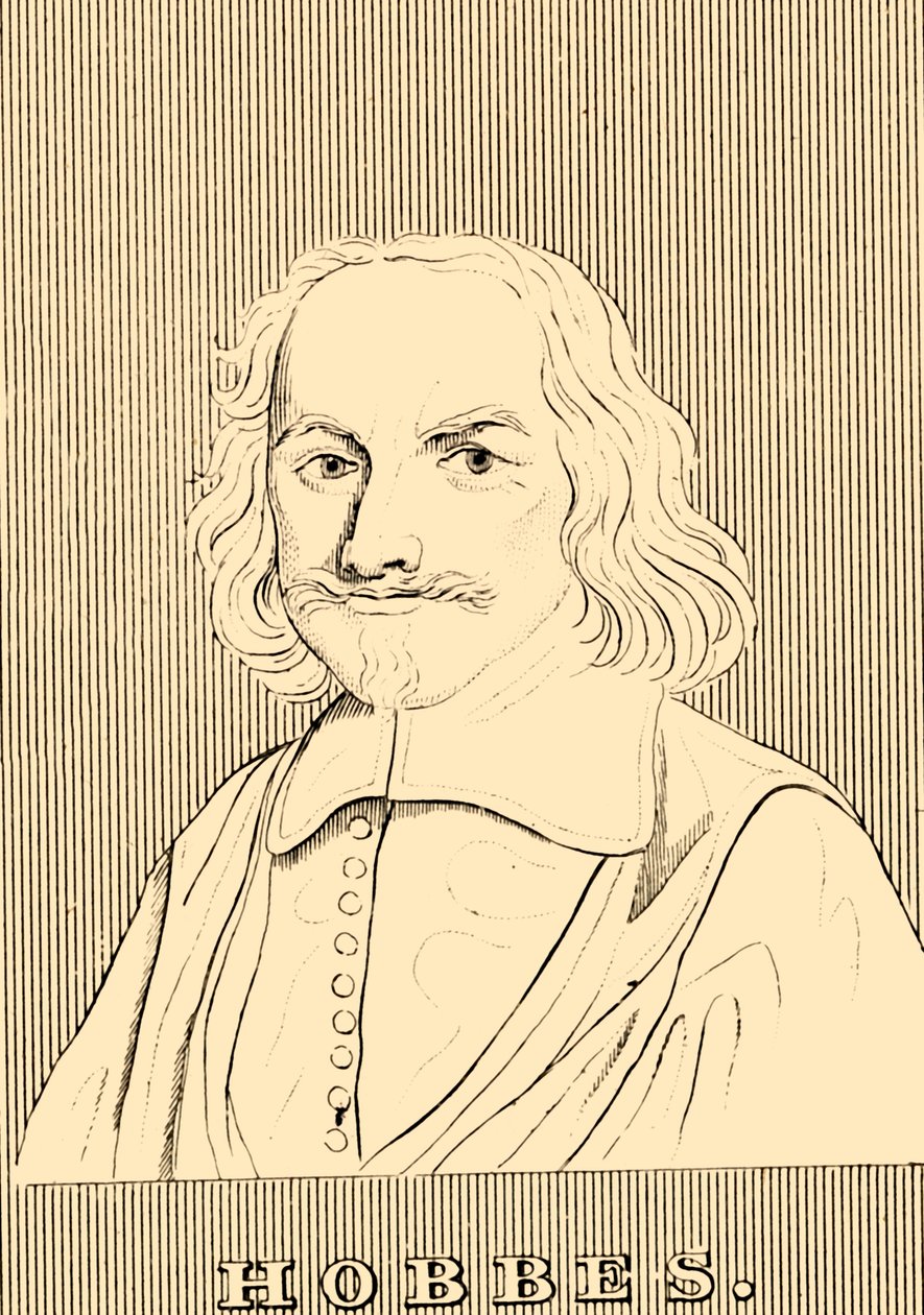 Hobbes, 1588-1679, 1830. tekijältä Unbekannt