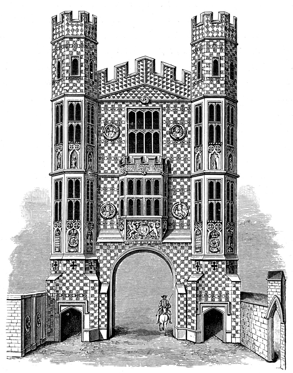 Holbein Gate, Whitehall, Lontoo, 1893 tekijältä Unbekannt