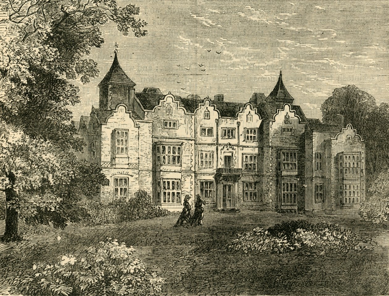 Holland House, pohjoisesta, c1876. tekijältä Unbekannt