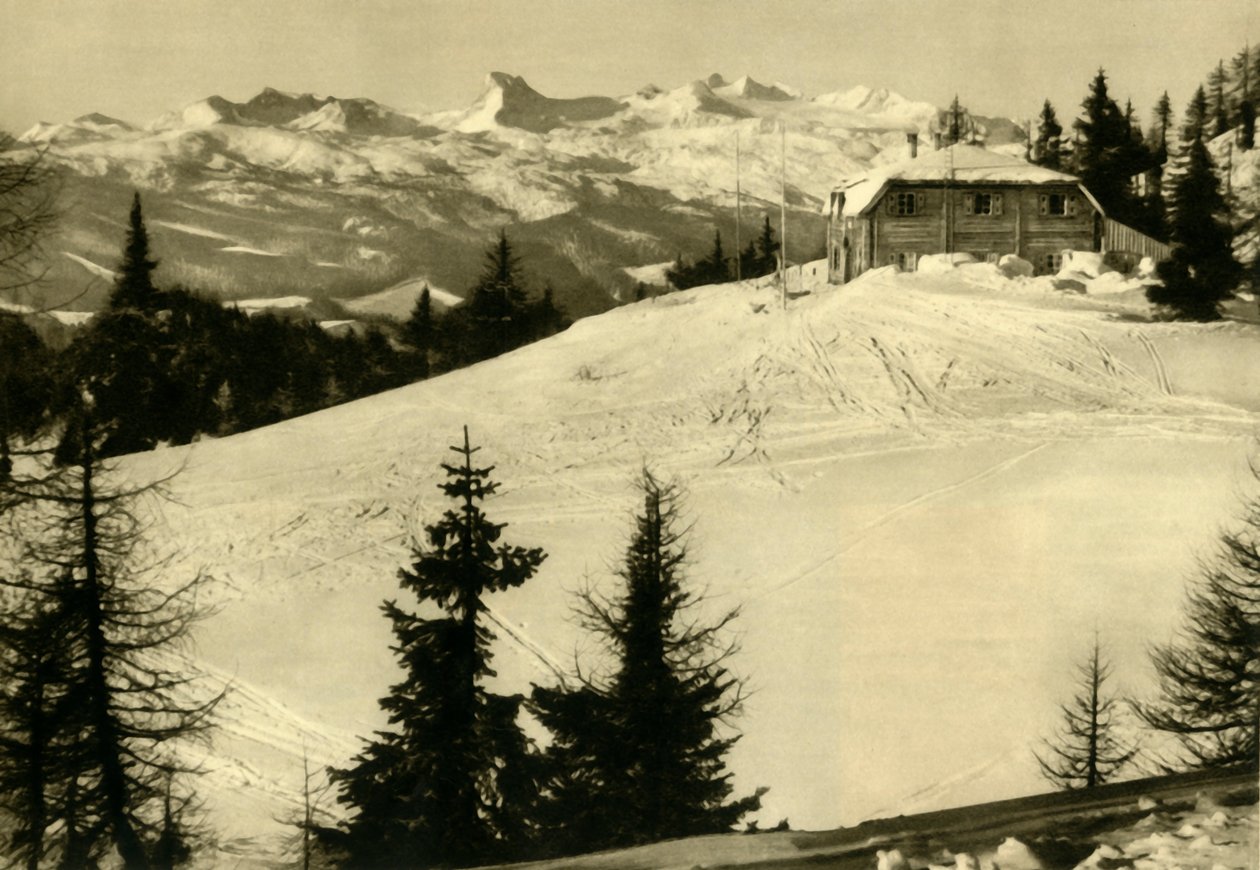 Hollhaus, Dachstein, Steiermark, Itävalta, 1935. tekijältä Unbekannt